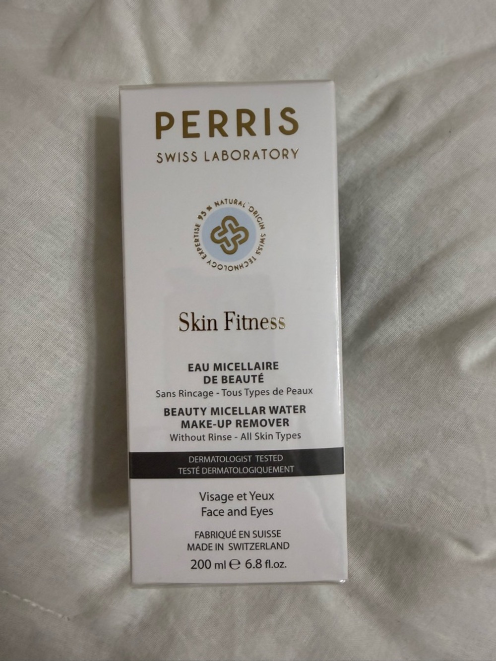 Perris Swiss laboratory skin fitness micellar water